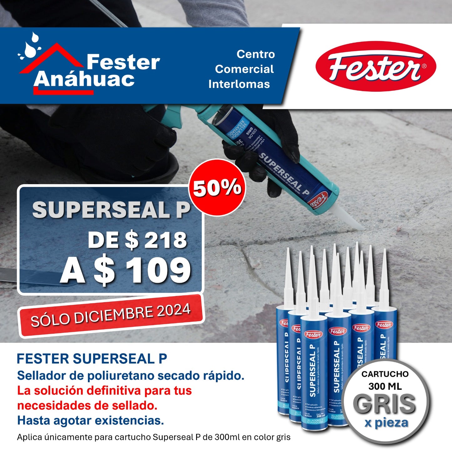Superseal P gris